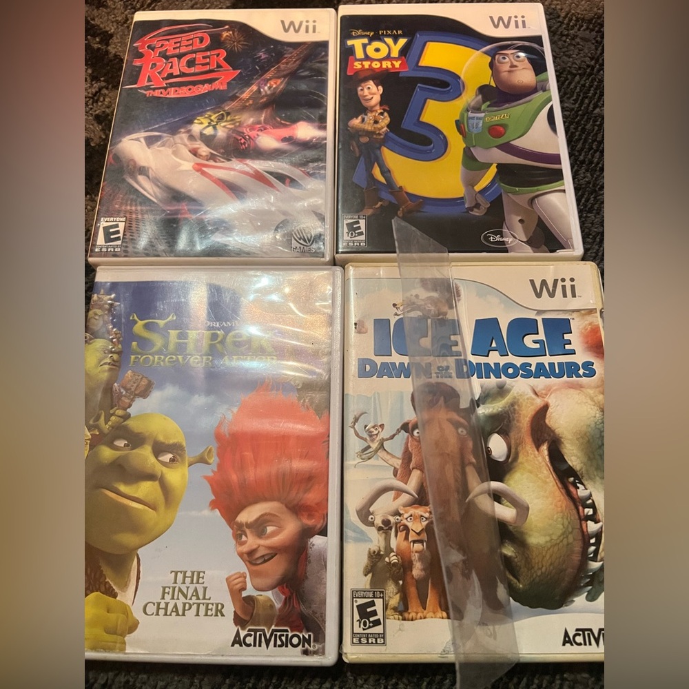 Nintendo Wii Game Set